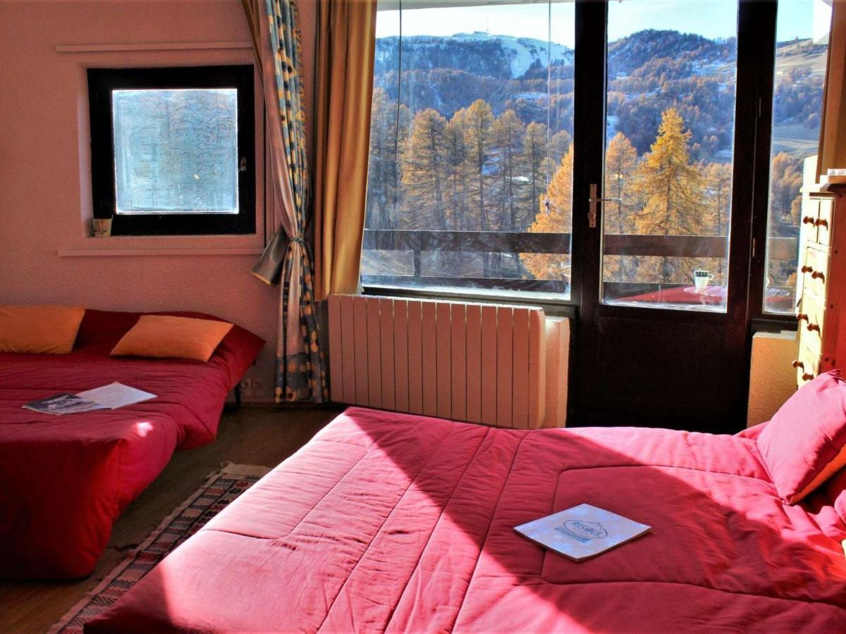 Studio Cosy A Risoul 1850 - 4 Couchages, Pied Des Pistes, Parking, Balcon - Fr-1-330-543 Exteriör bild